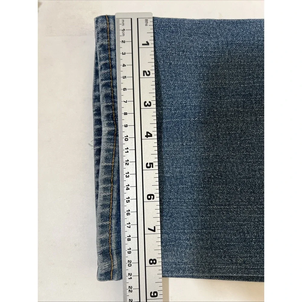 Levi's 285 Denizen Men Blue Denim Relaxed Fit Medium Wash Jean Size 34x 30